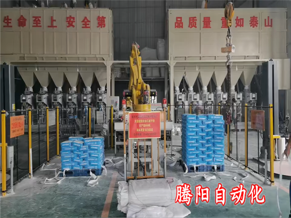 碼垛機器人在化工行業(yè)減低勞動成本